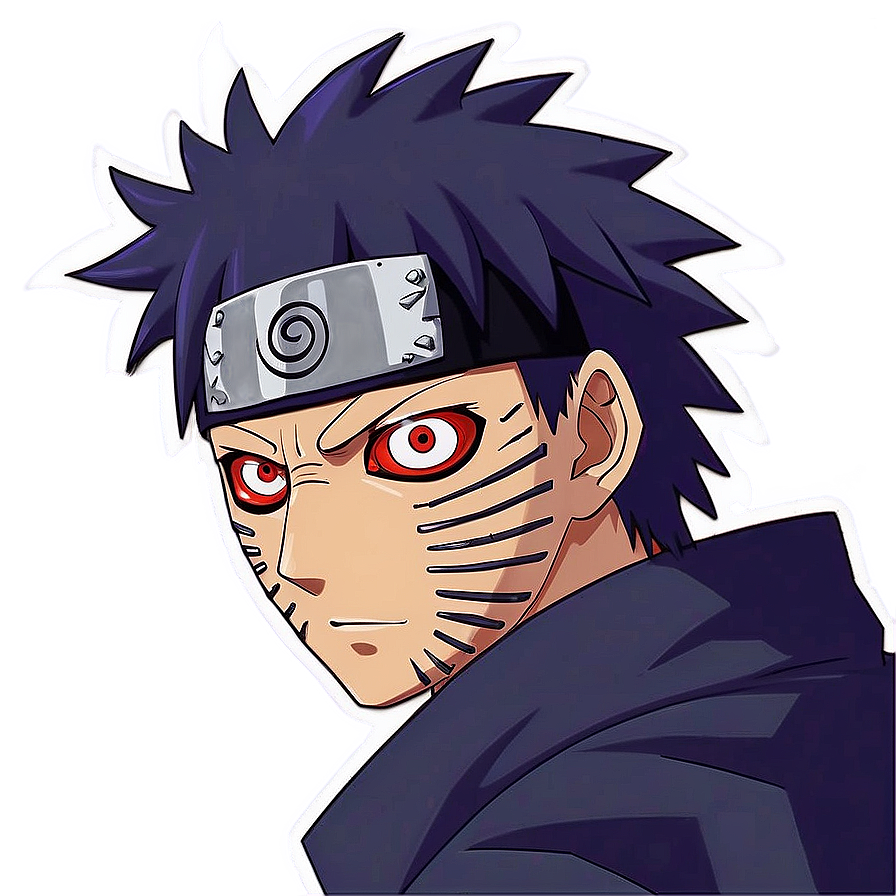 Obito Uchiha's Fury Png Vjl71 PNG Image