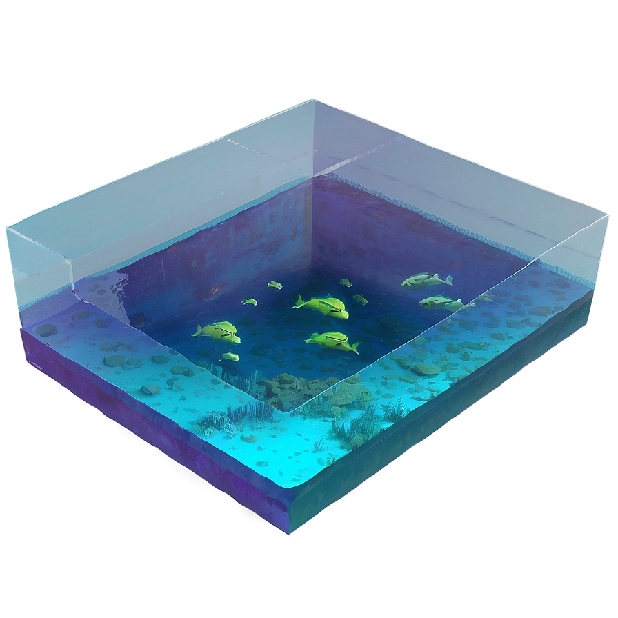 Ocean Floor Scan Exploration Png Gla PNG Image