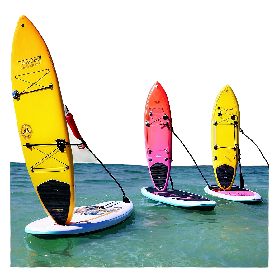 Ocean Paddle Boarding Png 05212024 PNG Image