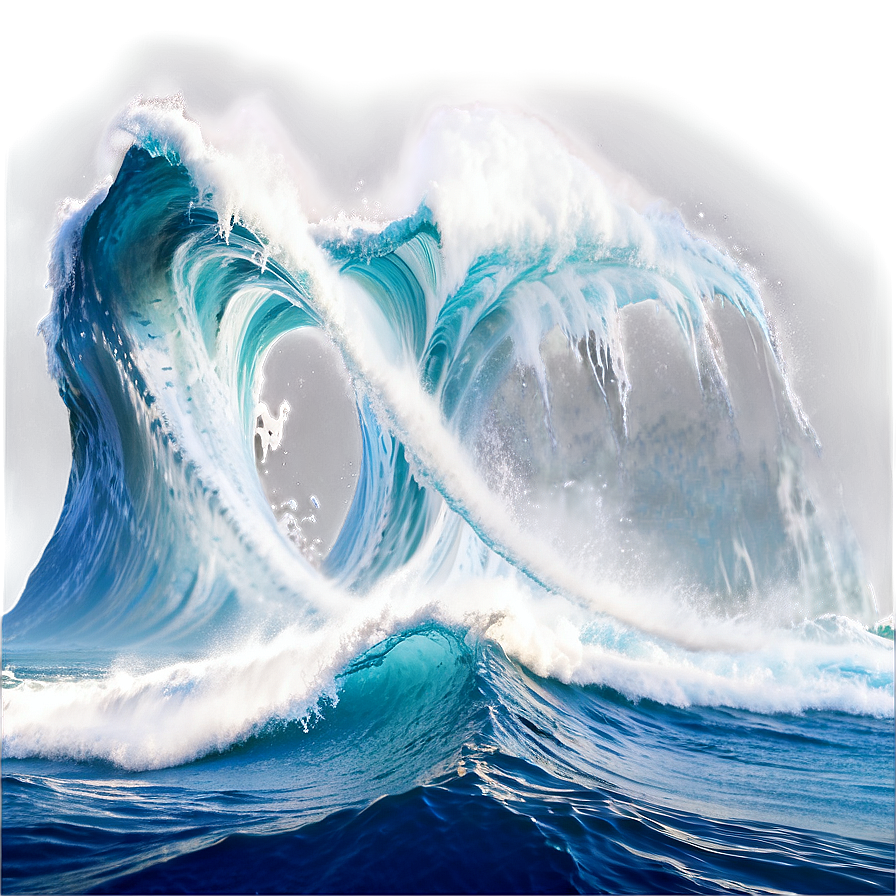 Ocean Wave Break Png 06132024 PNG Image