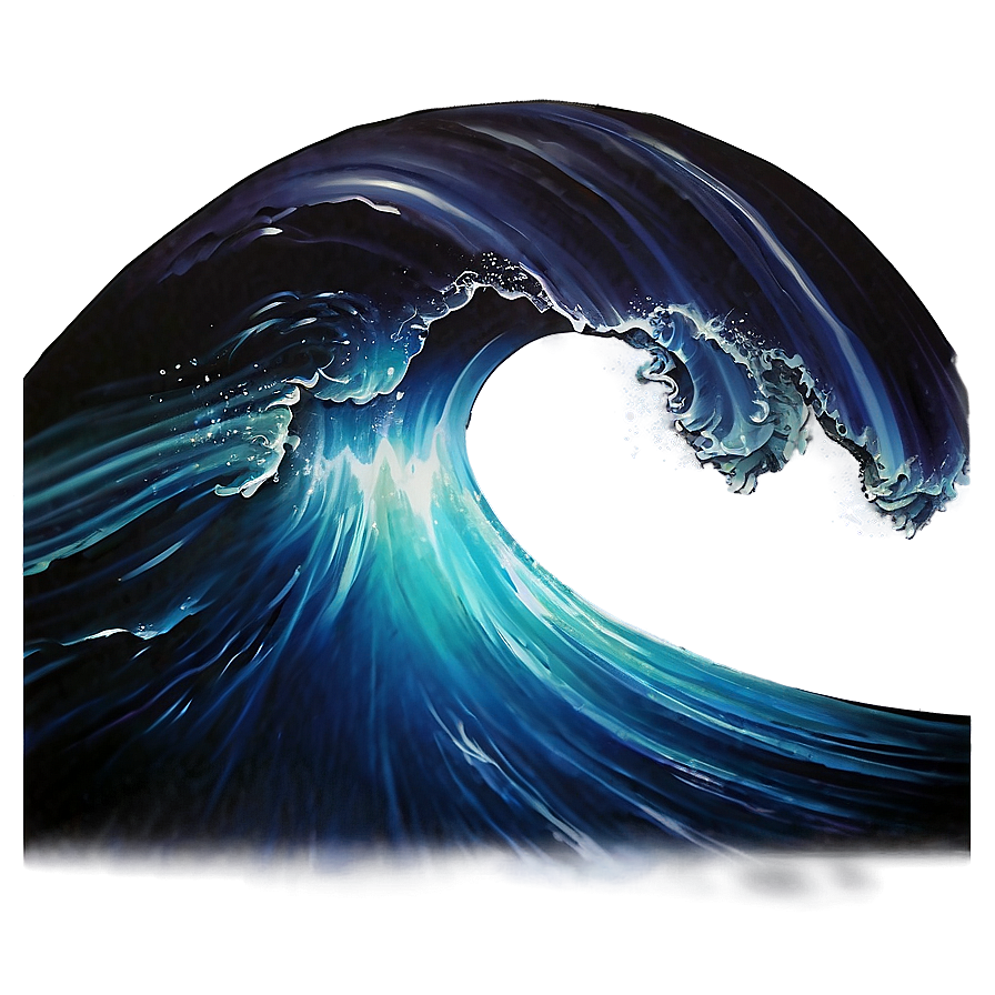 Ocean Wave Design Png Rpc91 PNG Image