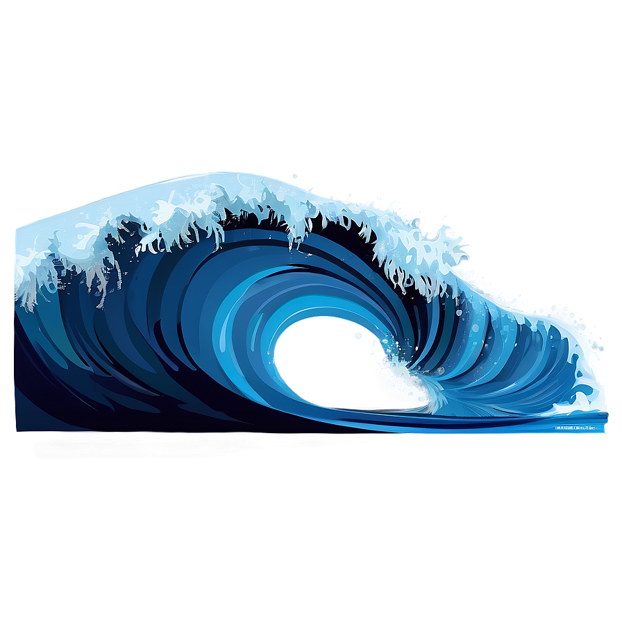 Ocean Wave Graphic Png Lik PNG Image