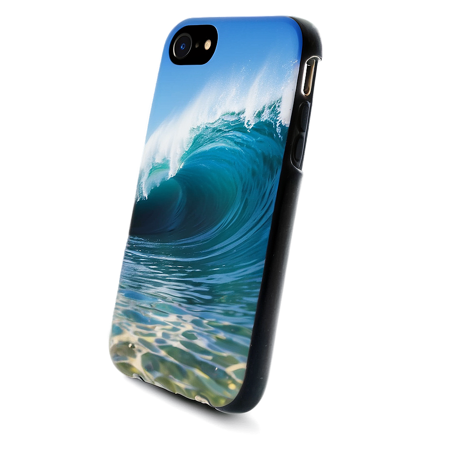 Ocean Wave Iphone Case Png Nmy2 PNG Image