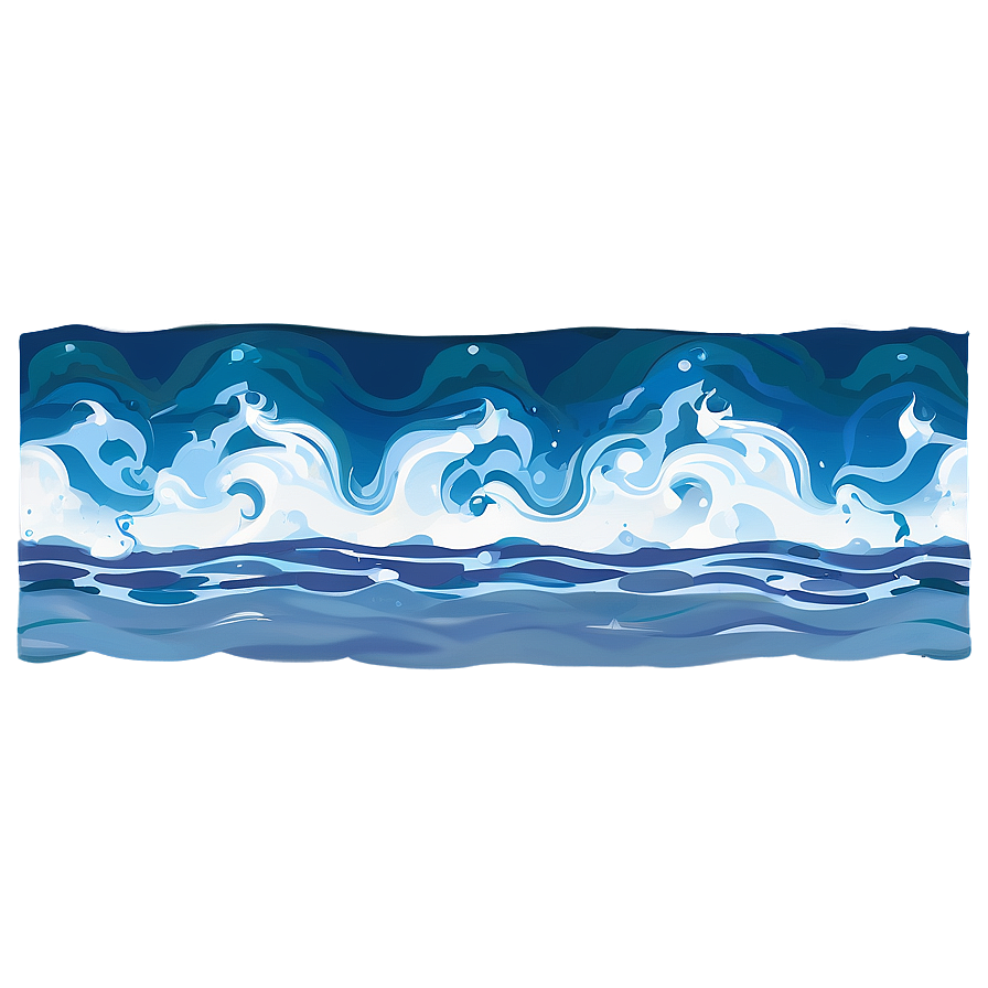 Oceanic Waves Png Fcn58 PNG Image