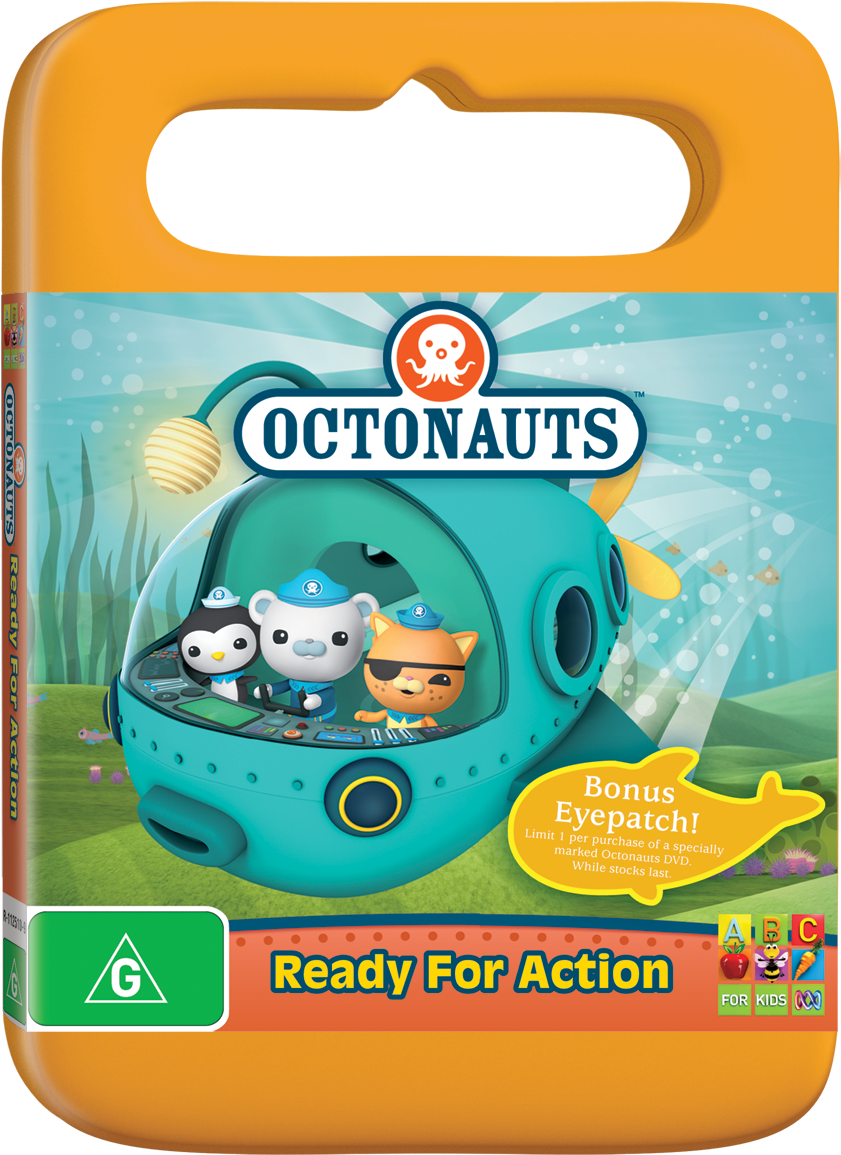 Octonauts D V D Packaging Ready For Action PNG Image