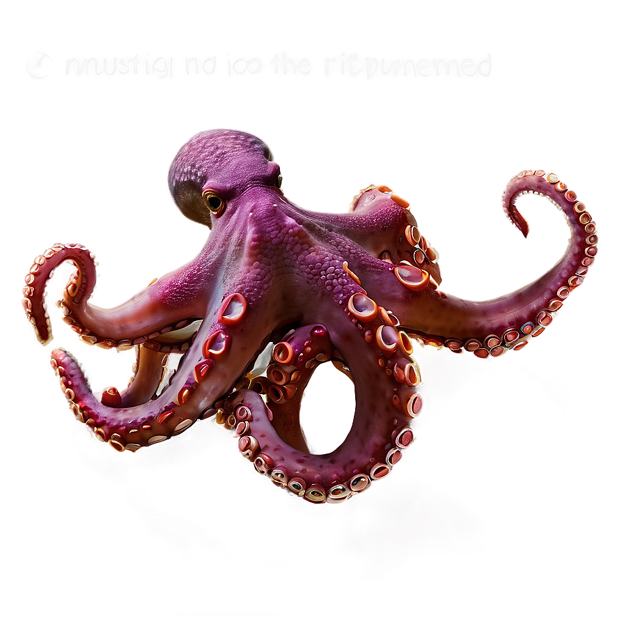 Octopus In Coral Reef Png Vbk84 PNG Image