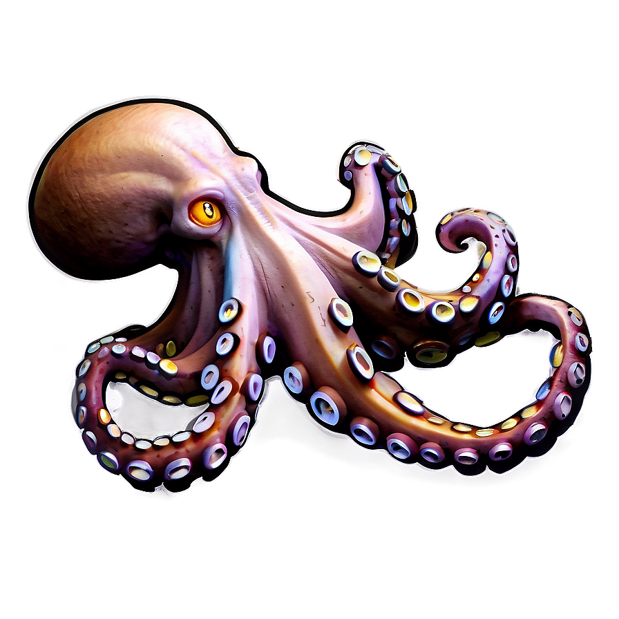 Octopus Tattoo Png Ted72 PNG Image