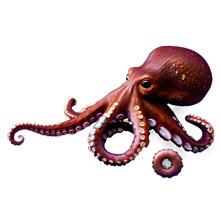 Octopus With Treasure Png 05062024 PNG Image