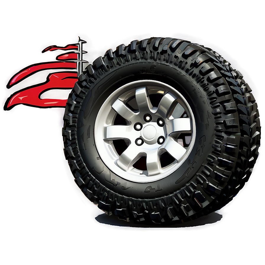 Off-road Car Wheel Png Ikn36 PNG Image