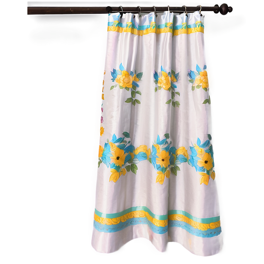 Off White Curtains Png Eng PNG Image