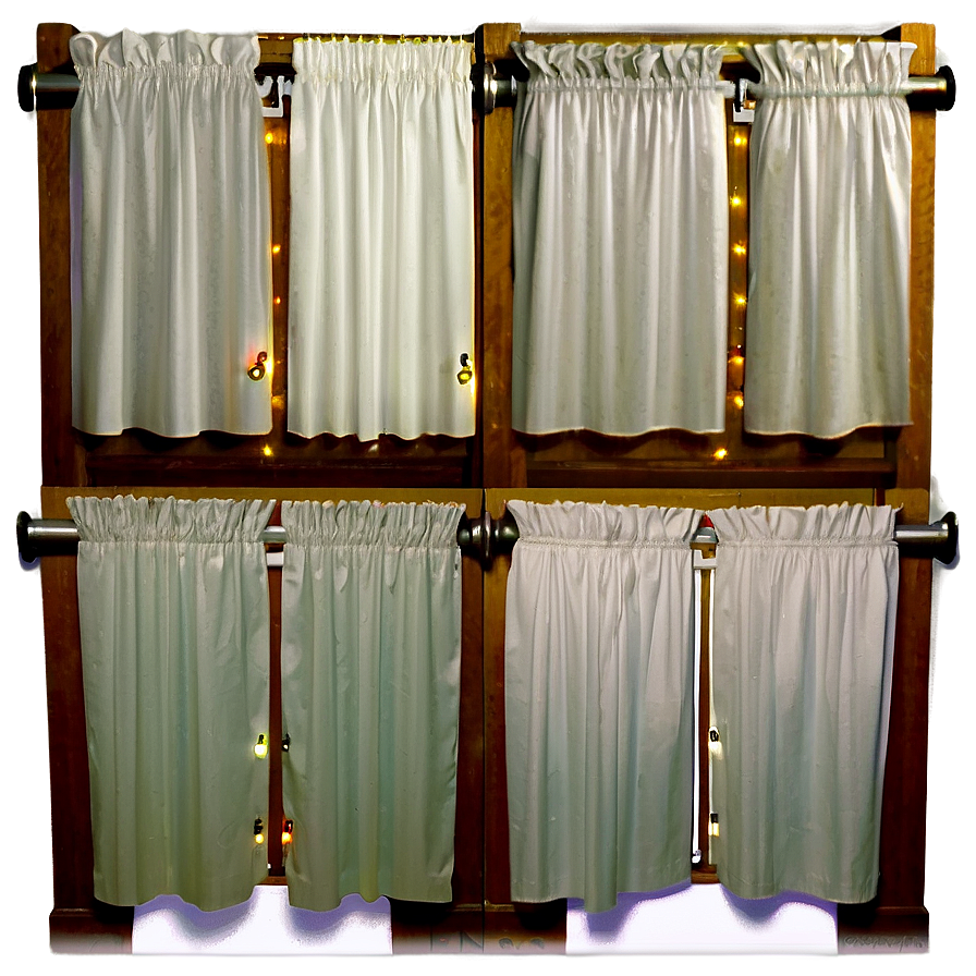 Off White Curtains Png Lex55 PNG Image