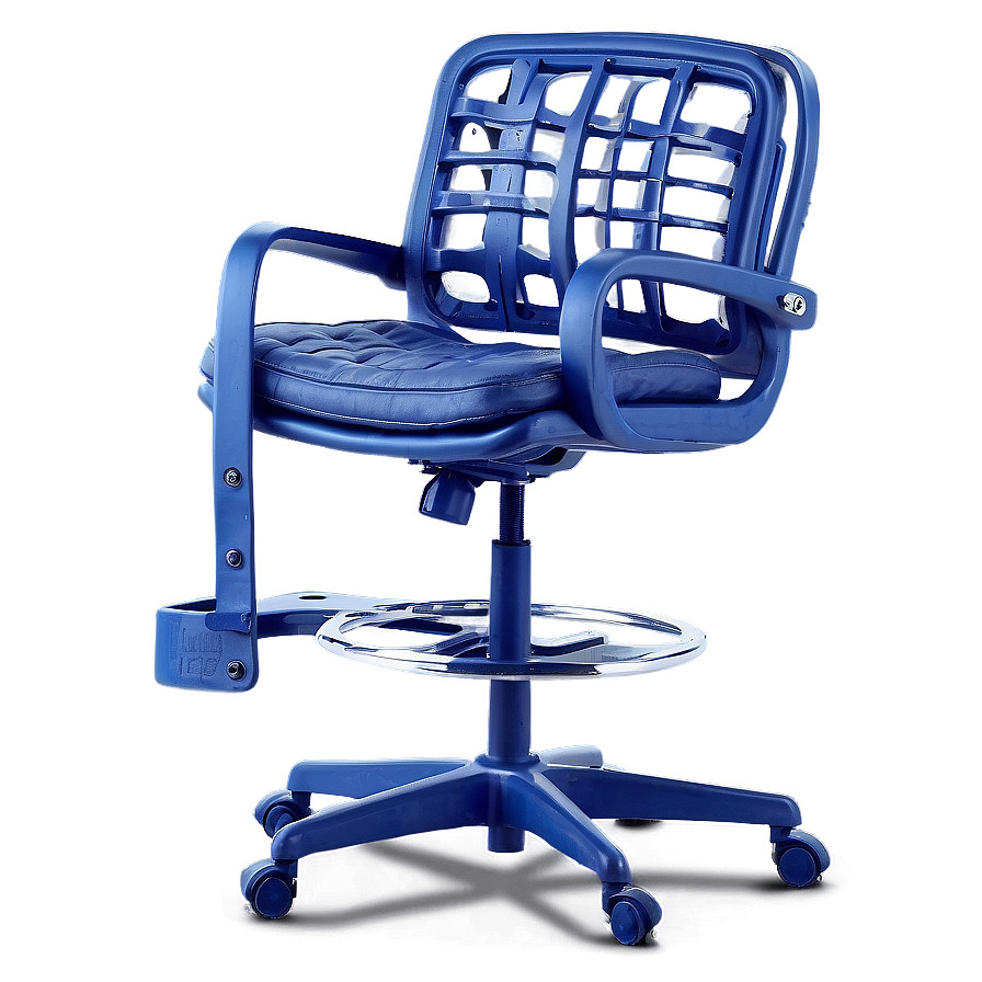 Office Chair With Footrest Png Kyy56 PNG Image