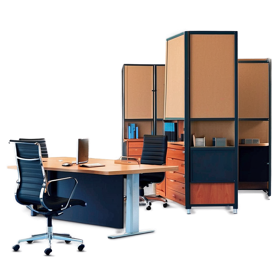 Office Desk Partition Png Ded99 PNG Image