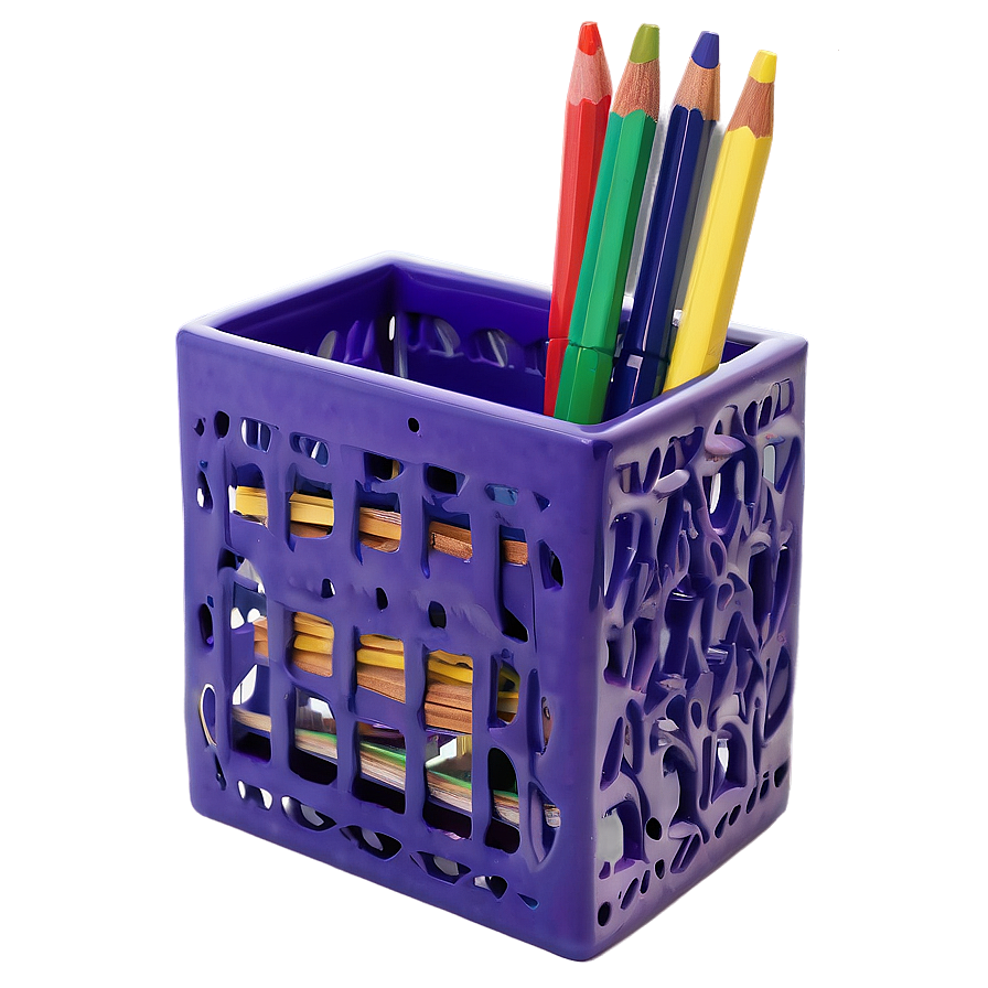 Office Desk Pencil Holder Png Cgw PNG Image