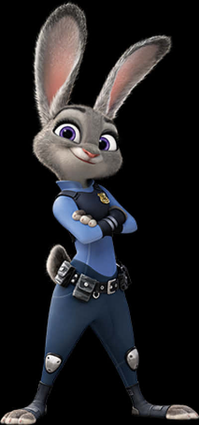 Officer_ Judy_ Hopps_ Zootopia PNG Image