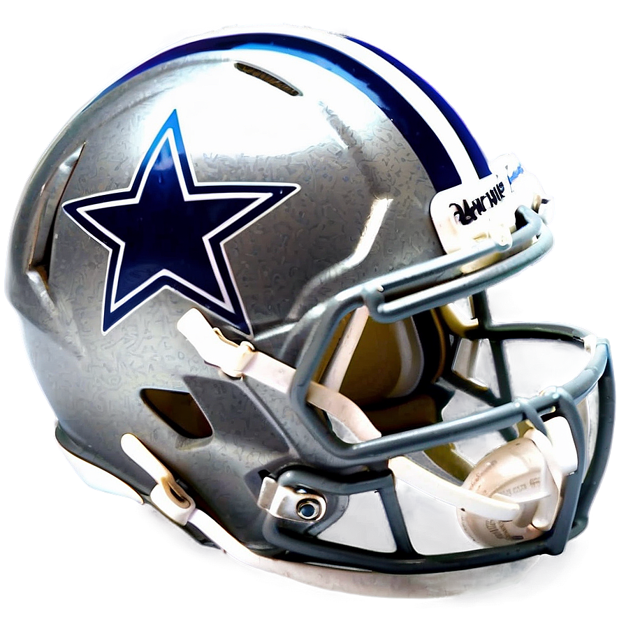 Official Cowboys Football Helmet Png Kul30 PNG Image