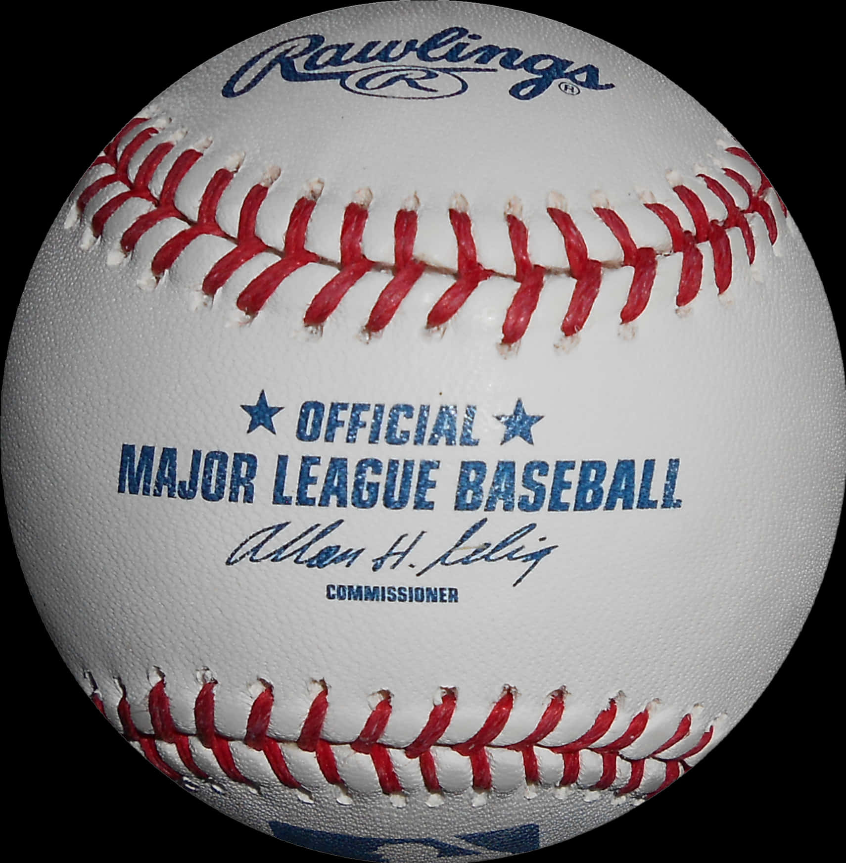 Official Rawlings Major League Baseball PNG Image