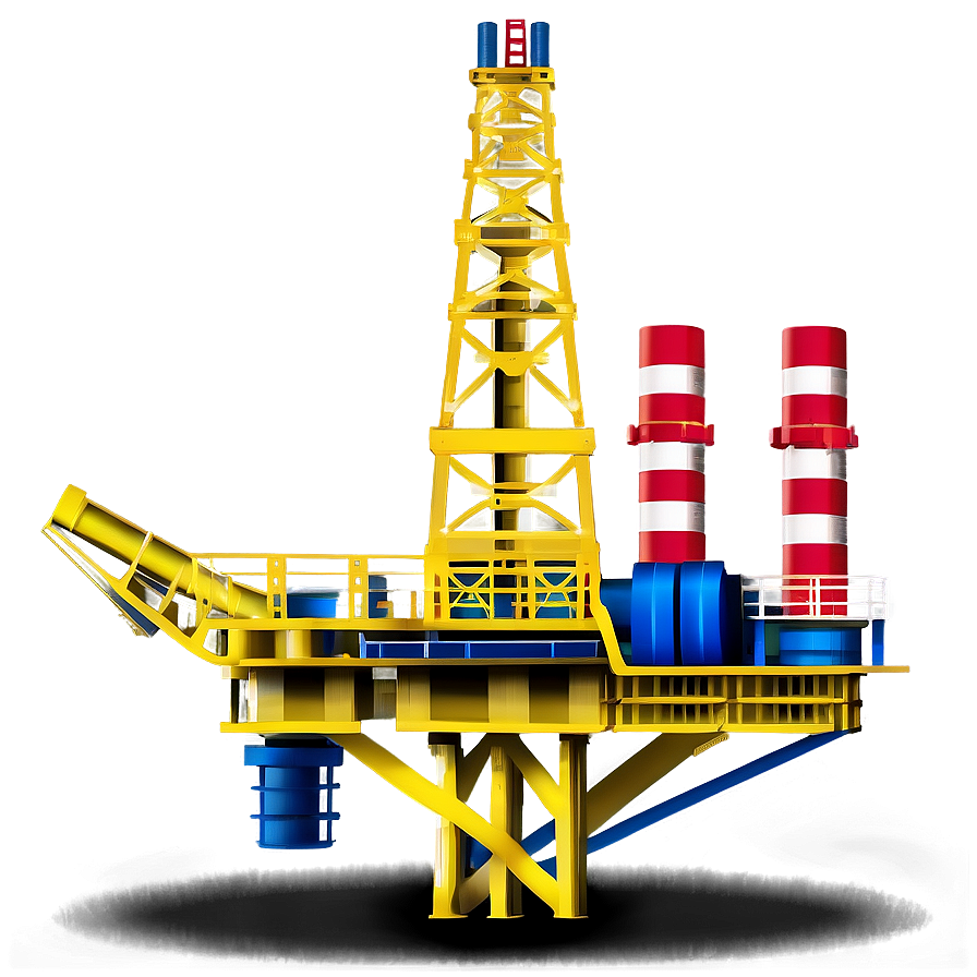 Offshore Drilling Platform Png Cdx92 PNG Image