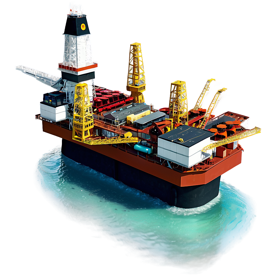 Offshore Drilling Platform Png Puy31 PNG Image