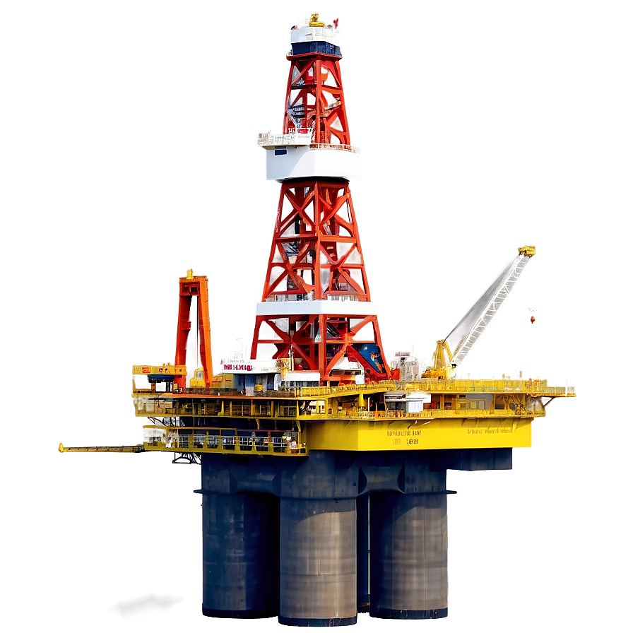 Offshore Oil Derrick Png 4 PNG Image