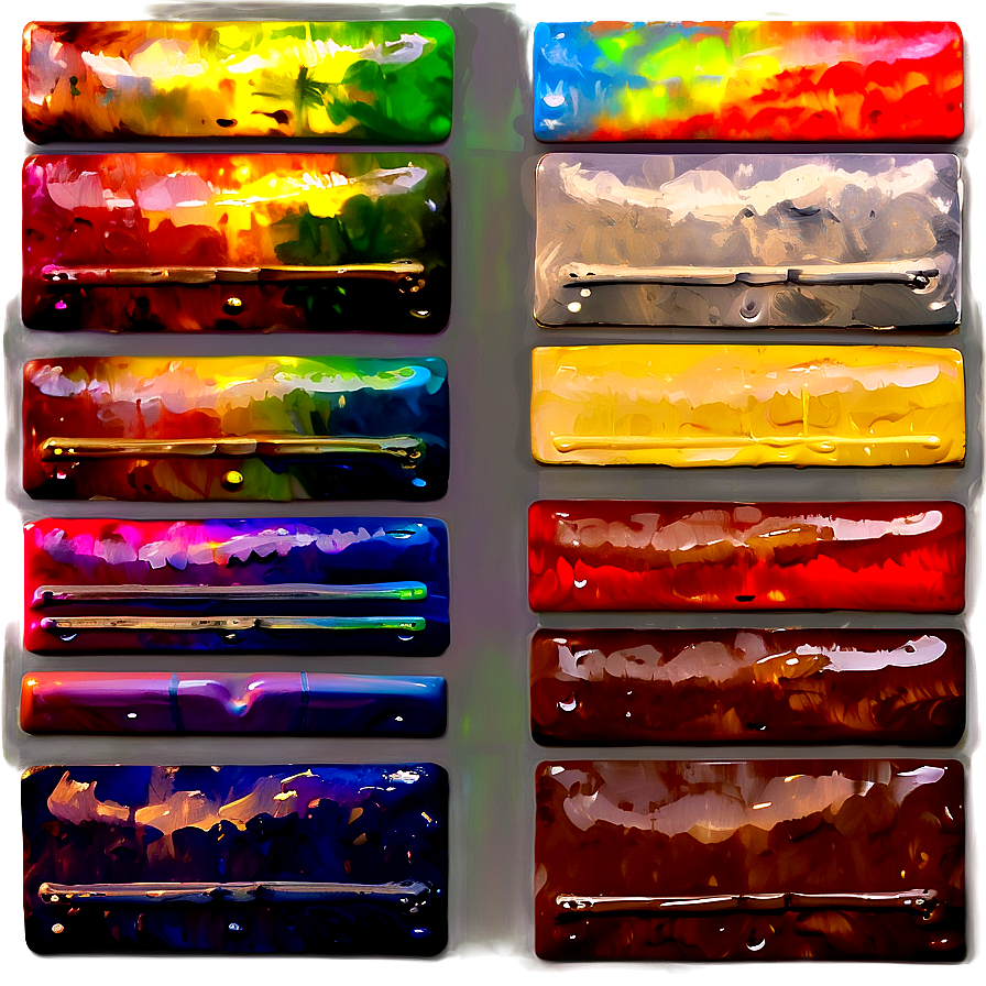 Oil Paint Palette Png Ldt5 PNG Image