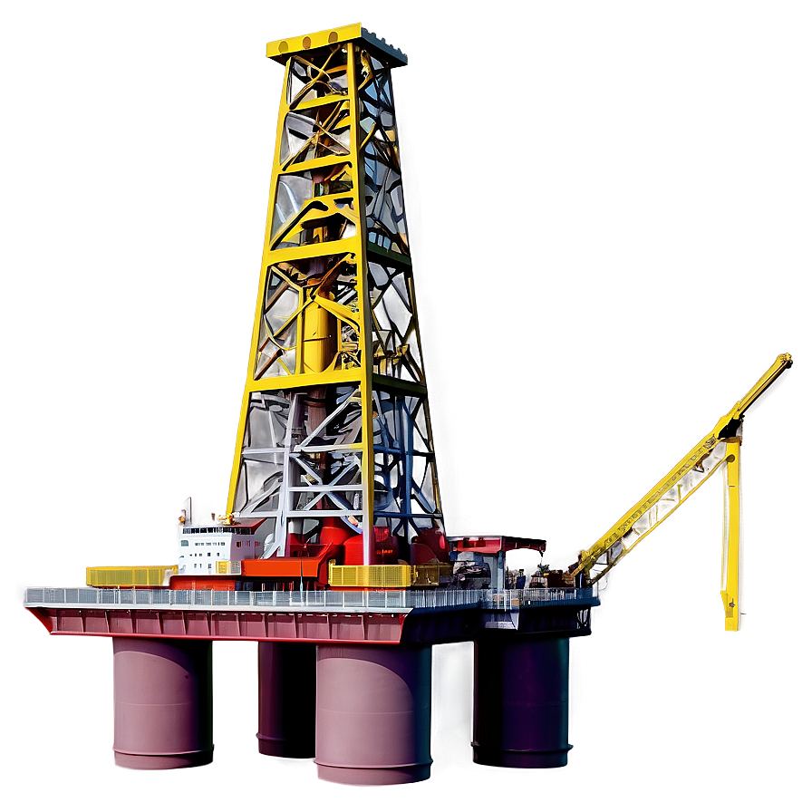 Oil Rig A PNG Image