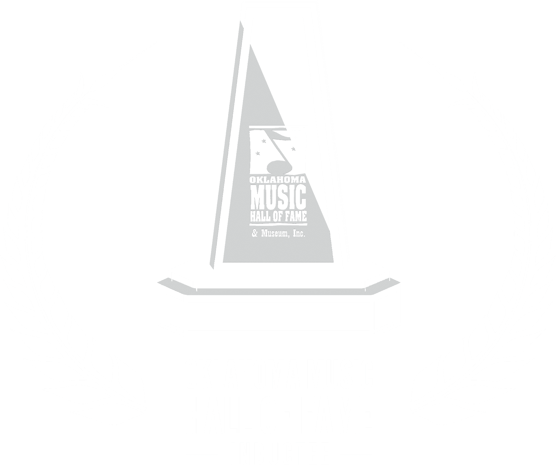 Oklahoma Music Hallof Fame Inductee Logo PNG Image