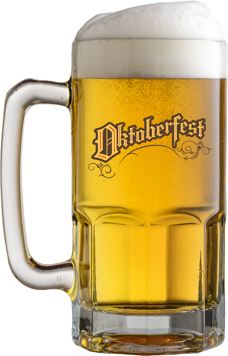 Oktoberfest Beer Mug PNG Image