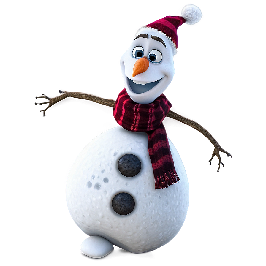 Olaf Festive Outfit Png Spw PNG Image