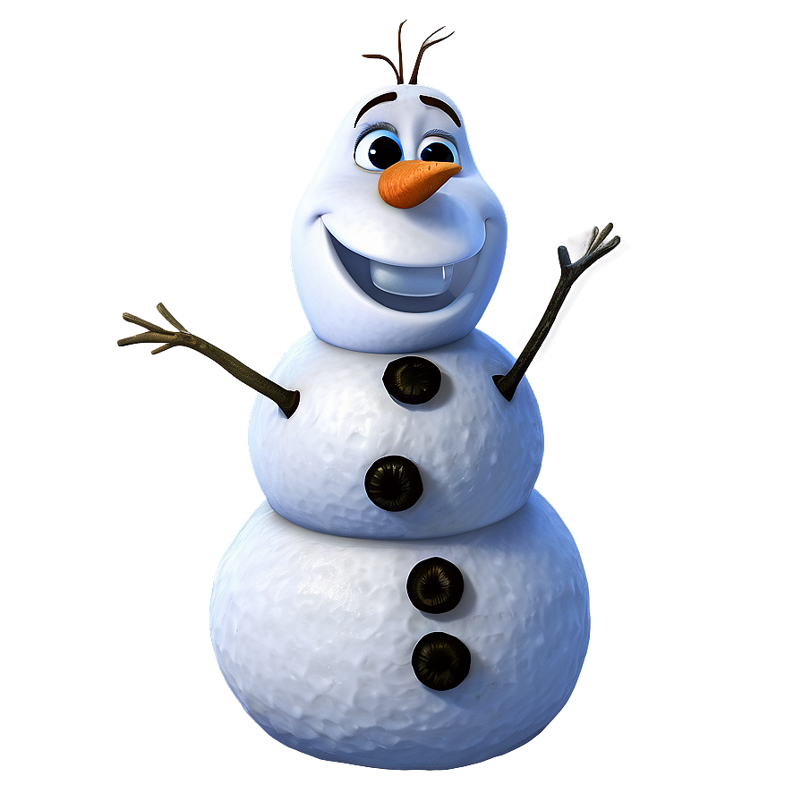 Olaf Snowman Frozen Png 05032024 PNG Image