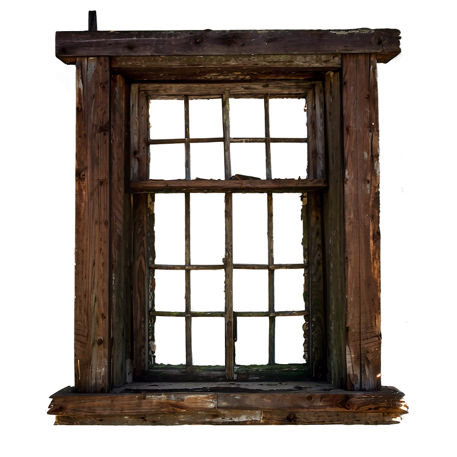 Old Abandoned Window Png 27 PNG Image