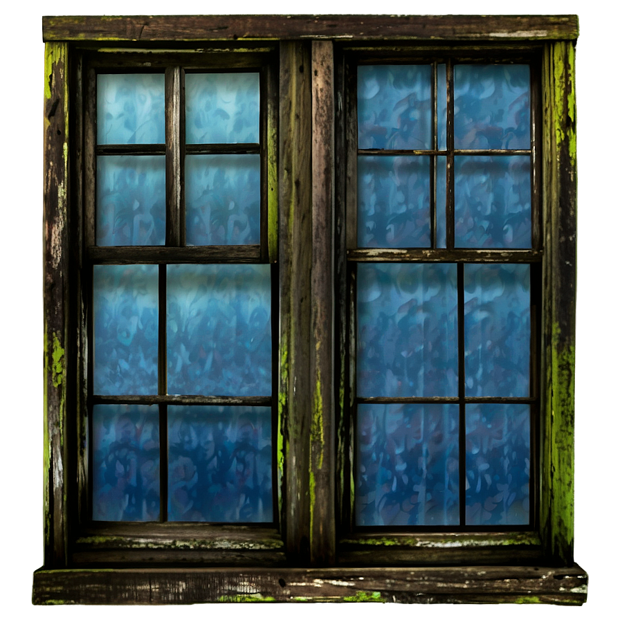 Old Abandoned Window Png Ycd PNG Image