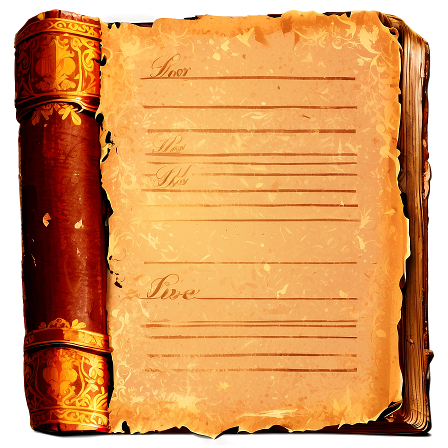 Old Book Vector Texture Png Hbg PNG Image