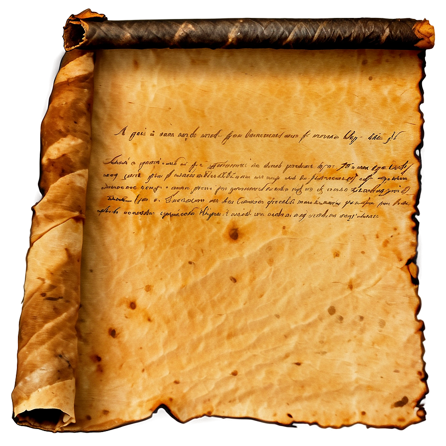 Old Burned Paper Png Xmr82 PNG Image