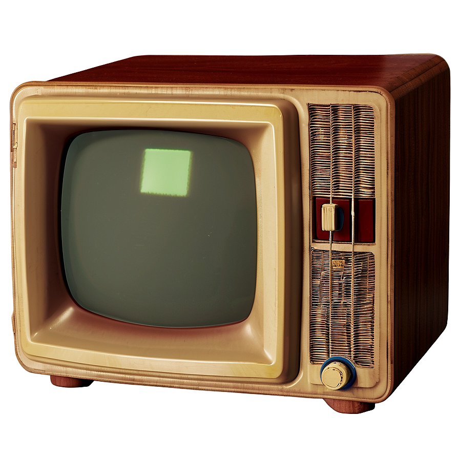 Old Crt Television Png Xiu55 PNG Image