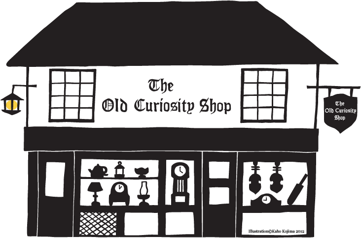 Old Curiosity Shop Illustration PNG Image