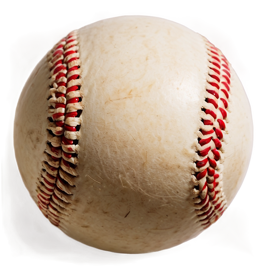 Old-fashioned Baseball Png 06282024 PNG Image