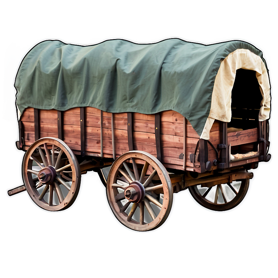 Old-fashioned Covered Wagon Png 1 PNG Image