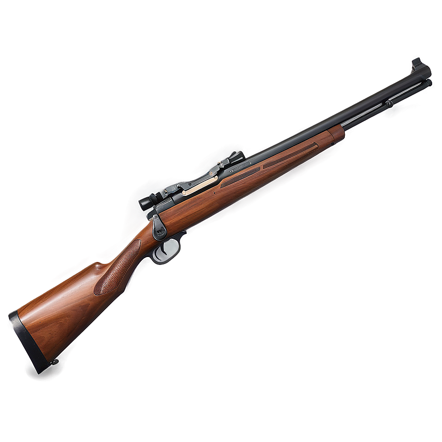 Old Fashioned Hunting Rifle Png Sgl35 PNG Image