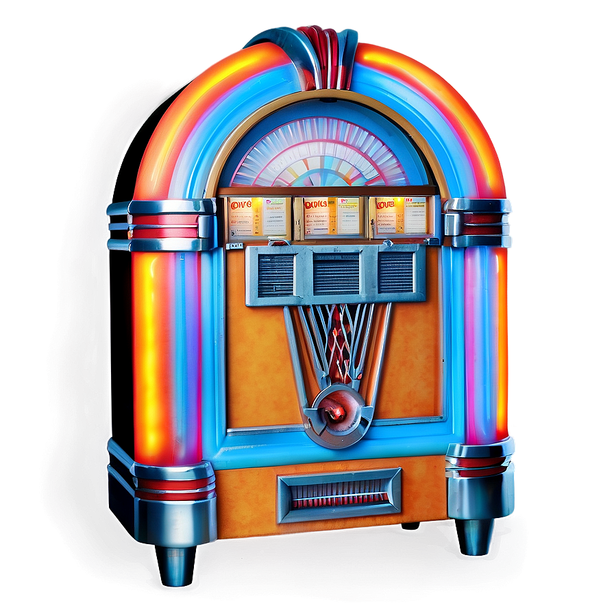 Old-fashioned Jukebox Png 06112024 PNG Image