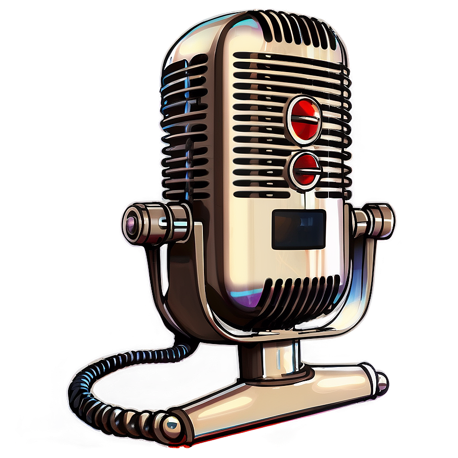 Old Fashioned Microphone Png 44 PNG Image