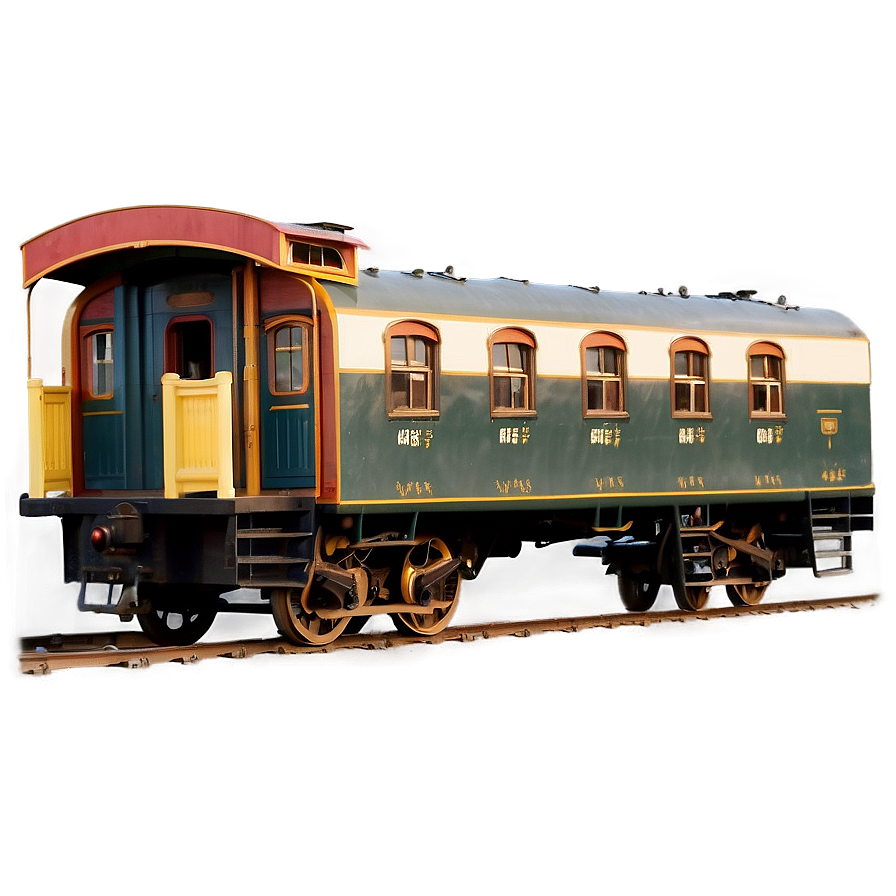 Old-fashioned Train Car Png 05212024 PNG Image