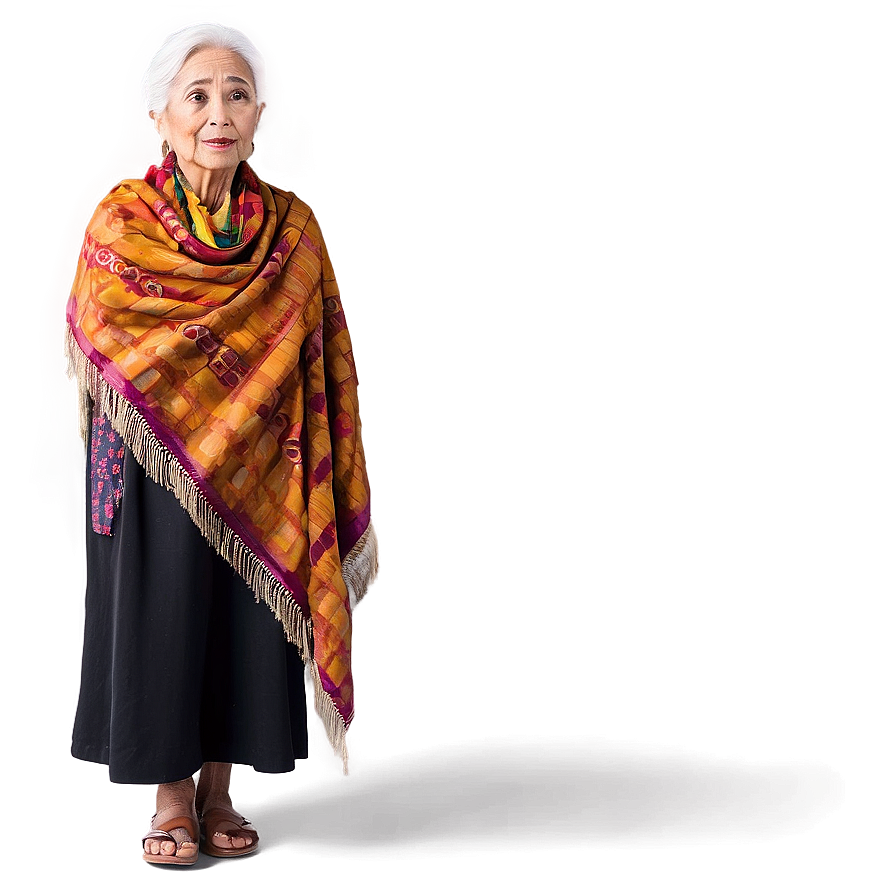 Old Lady With Shawl Png 46 PNG Image