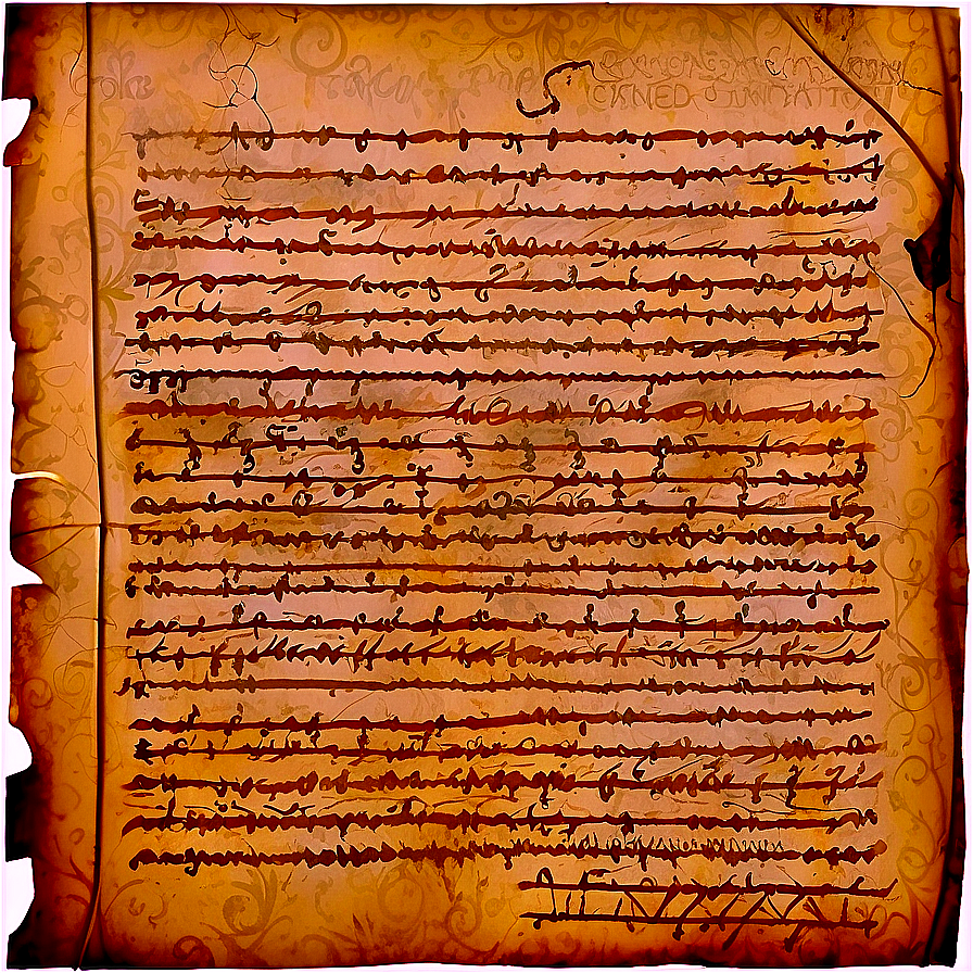 Old Manuscript Texture Png Btc62 PNG Image