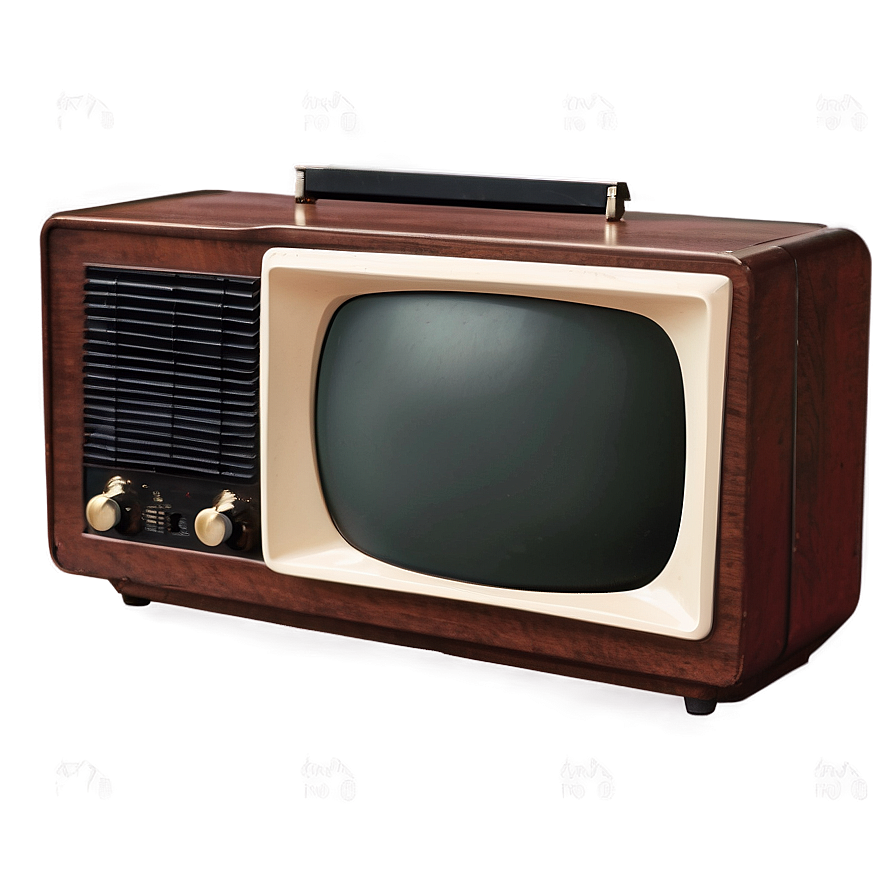 Old Portable Television Png Scn PNG Image