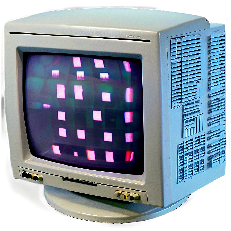 Old School Crt Monitor Png Rre42 PNG Image