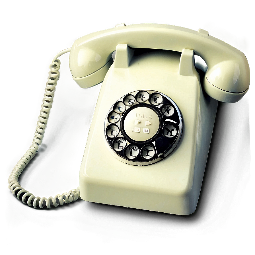 Old School Phone Png Bqp65 PNG Image