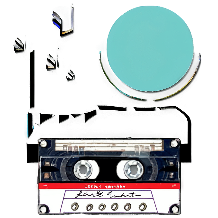 Old School Radio Cassette Png Mcq80 PNG Image