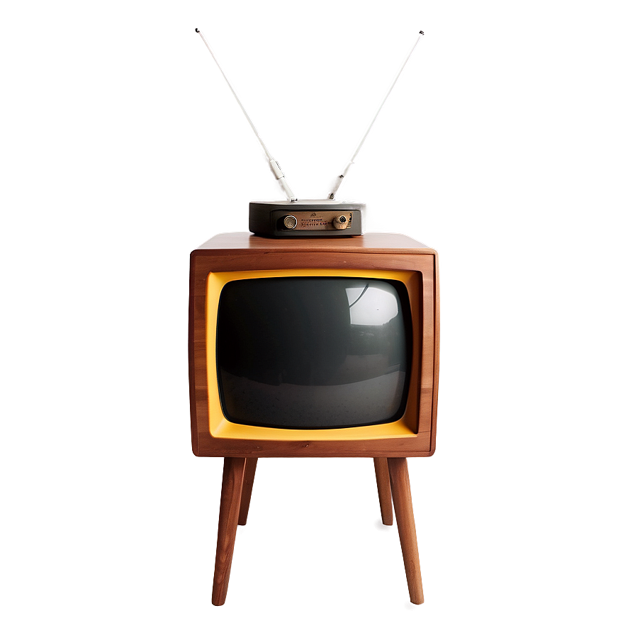 Old Television Back View Png 58 PNG Image