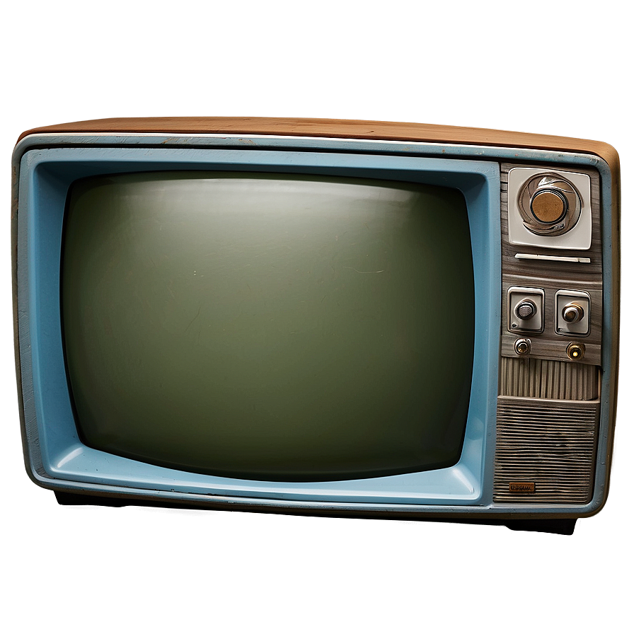 Old Television Back View Png Unj PNG Image